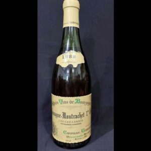 1988 Chassagne Montrachet, Les Caillerets, 1er Cru, Camille Giroud in Wine City Philippines