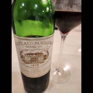 Chateau Margaux 1978 at Bistro in Angeles City Pampanga