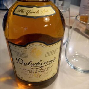 Dalwhinnie 15 Highland Single Malt Whisky from bar in Angeles City Pampanga Philippines